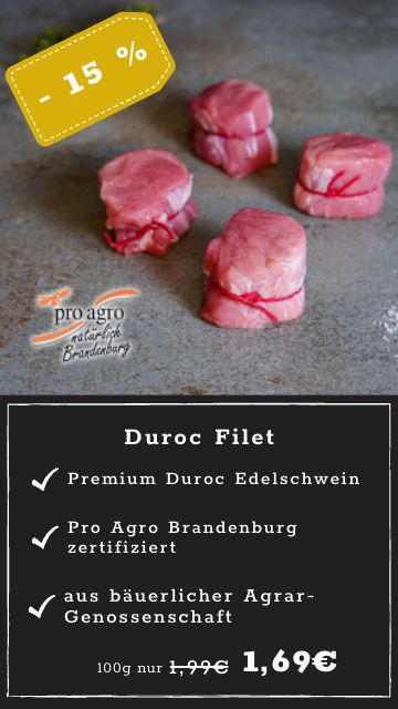 Duroc Filet PV 1,69
